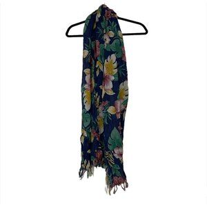 Scotch and Soda Allover Printed Big Flower Scarf